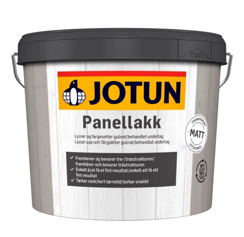 PANELLAKK 2.70 l - Lasure aspect mat anti U.V pour boiseries intérieures
